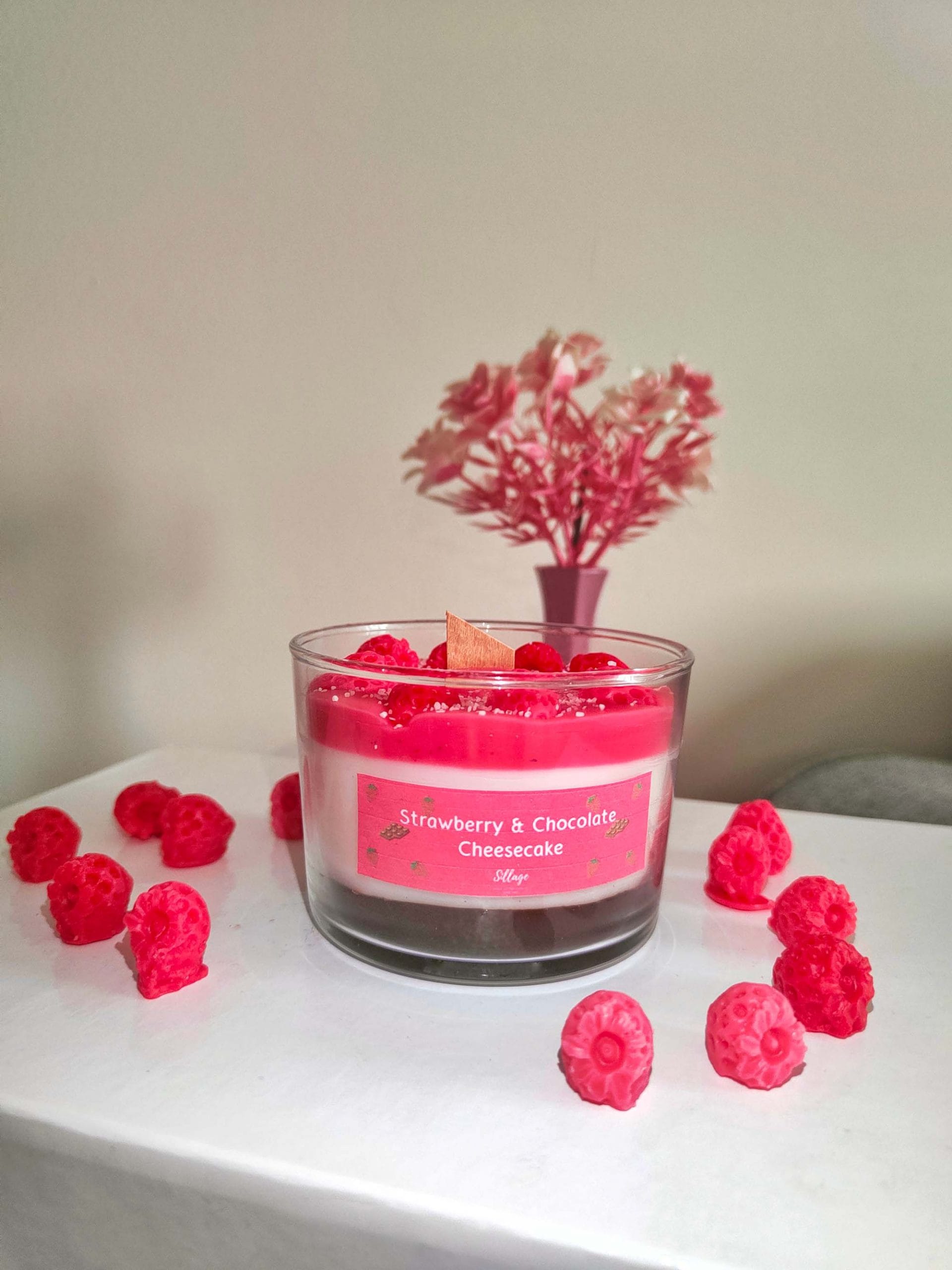 Strawberry Chocolate Cheesecake Mum