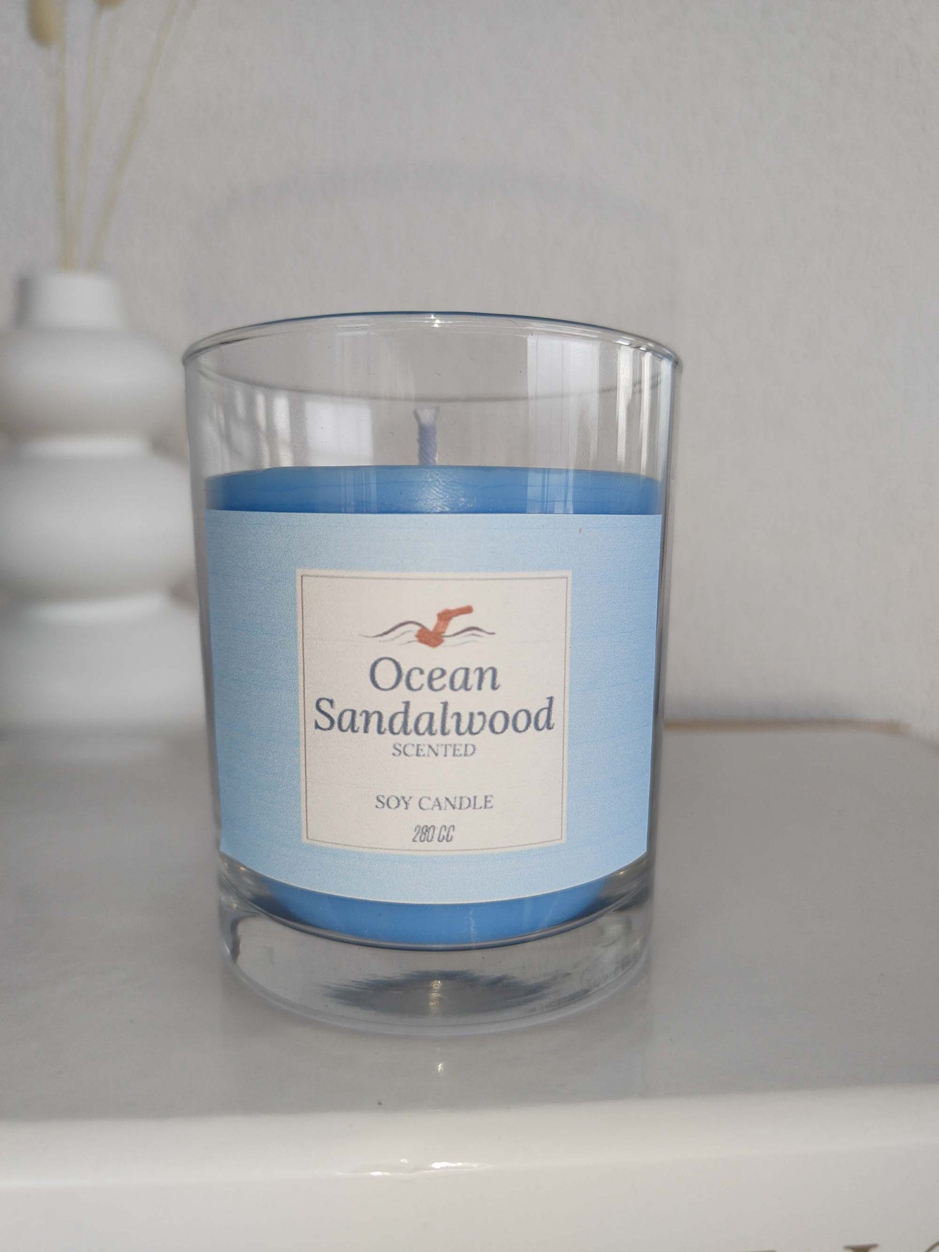 Okyanus Sandal Kokulu Mum Aromaterapi Seri
