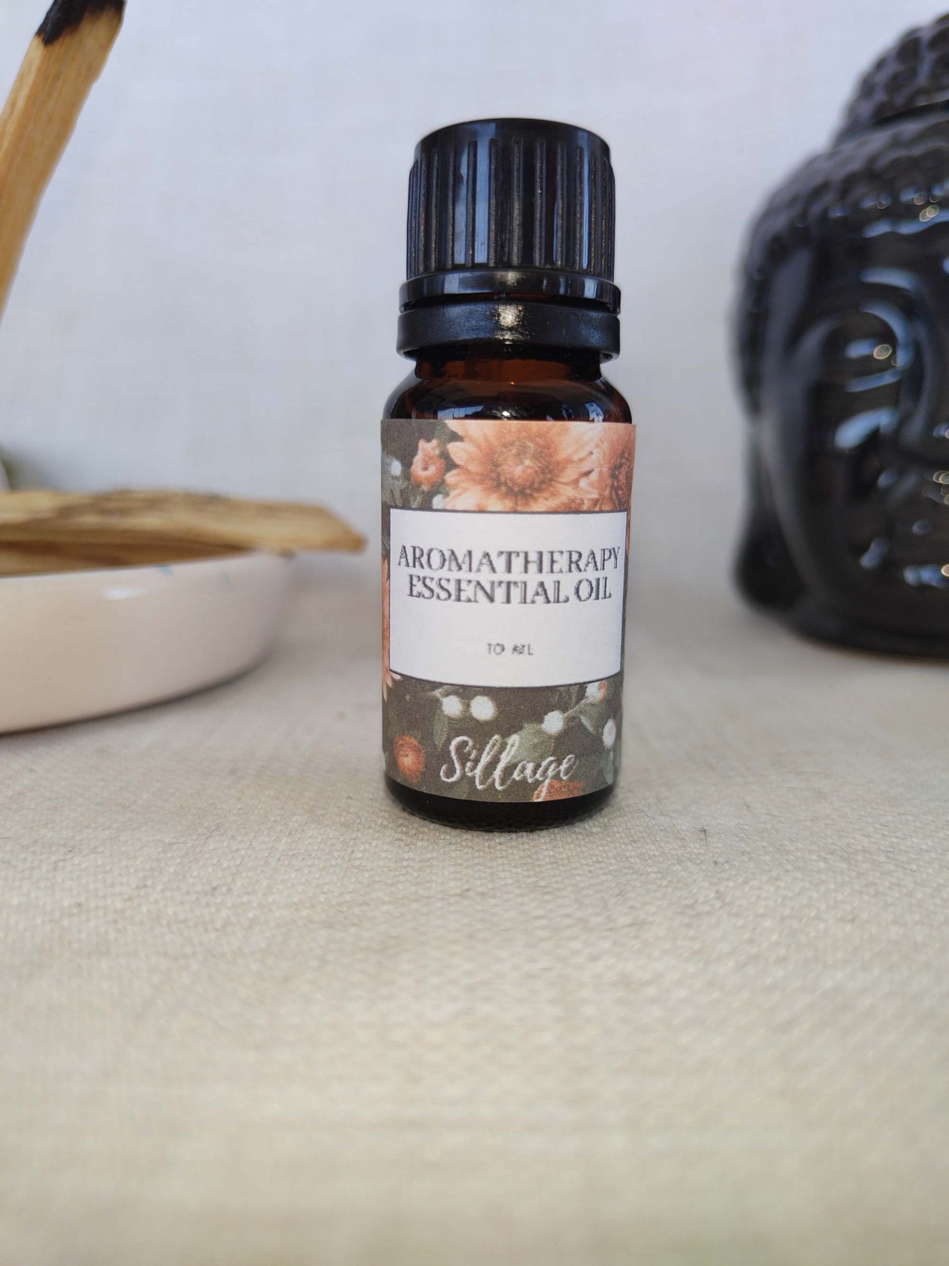 Aromaterapi Saf Uçucu Yağ Karışım Meditasyon Yoga Buhurdanlık Koku Esans 10ml