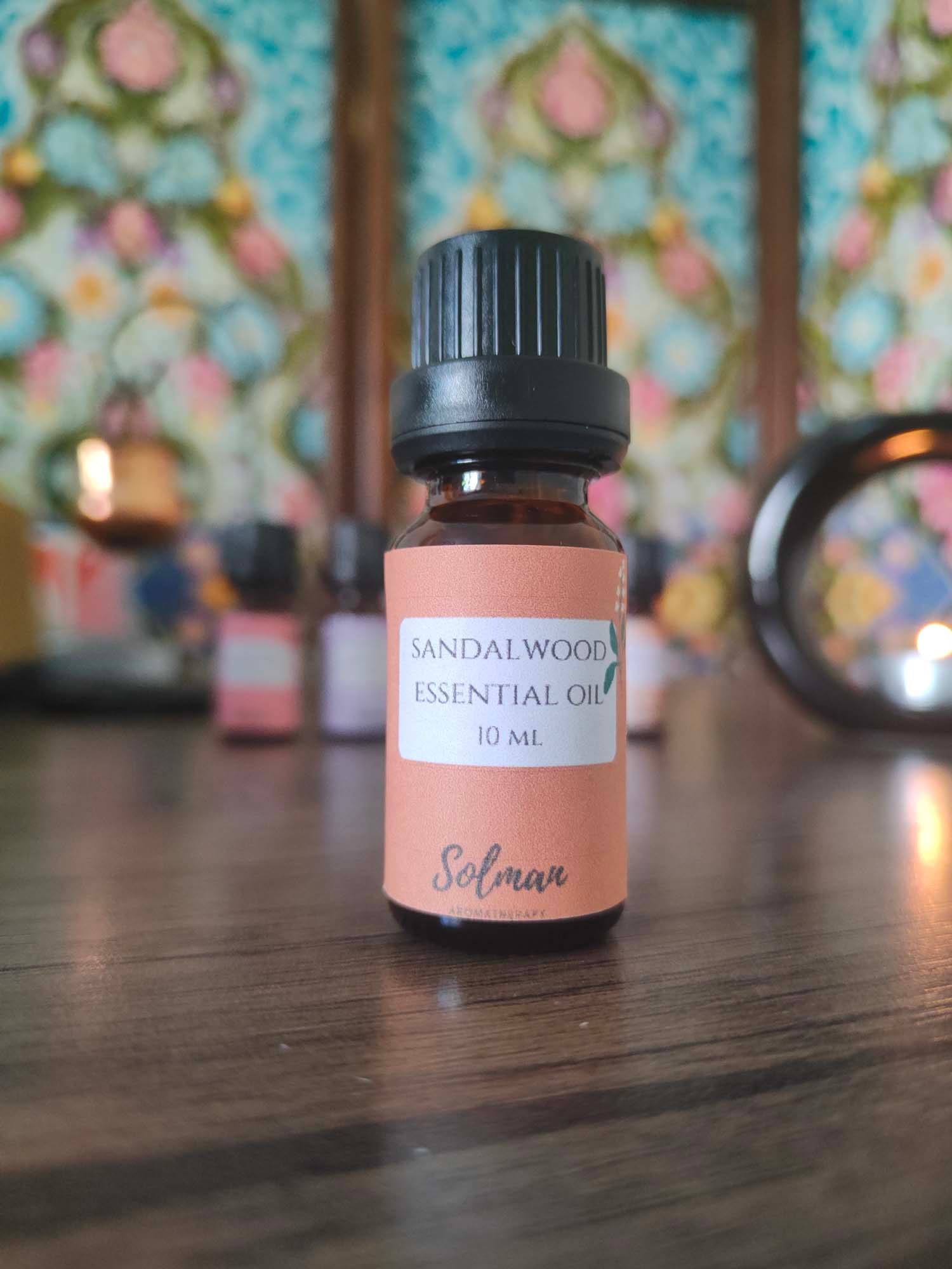 Sandal Esansı Oda Kokusu Saf Esansiyel Uçucu Yağ Buhurdanlık Yağı Kokusu Difüzör Mum Esansı 10ml